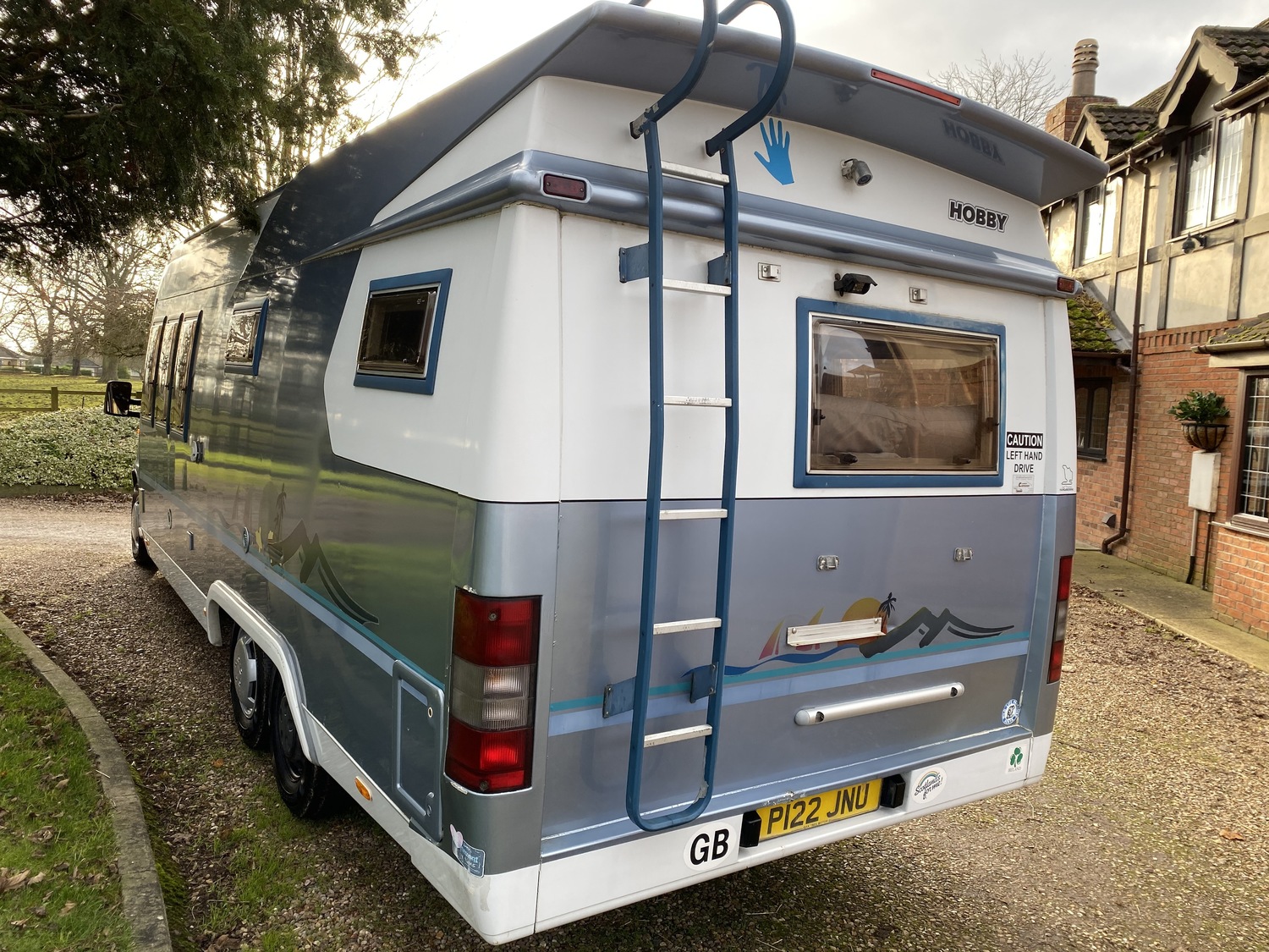 Hobby 750 Motorhome 4 Berth Tag Axle 4.5T Fiat Ducato 2.5TDi ALKO LHD