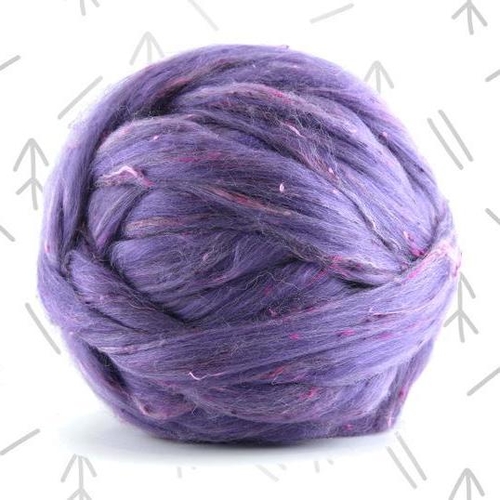 100/% PURPLE MERINO WOOL TOPS VIOLET 50g 100g spinning needle felting roving