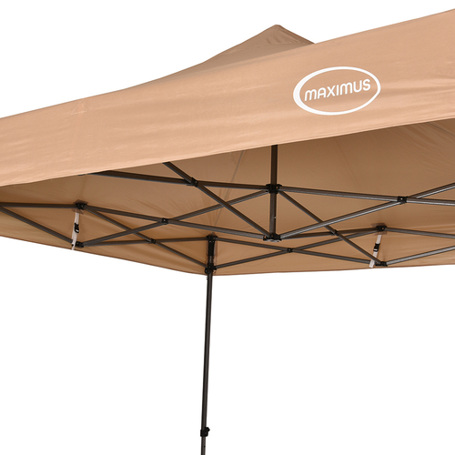 MAXIMUS HEAVY DUTY GAZEBO BEIGE NO SIDES MCC Trading Ltd MCC Direct