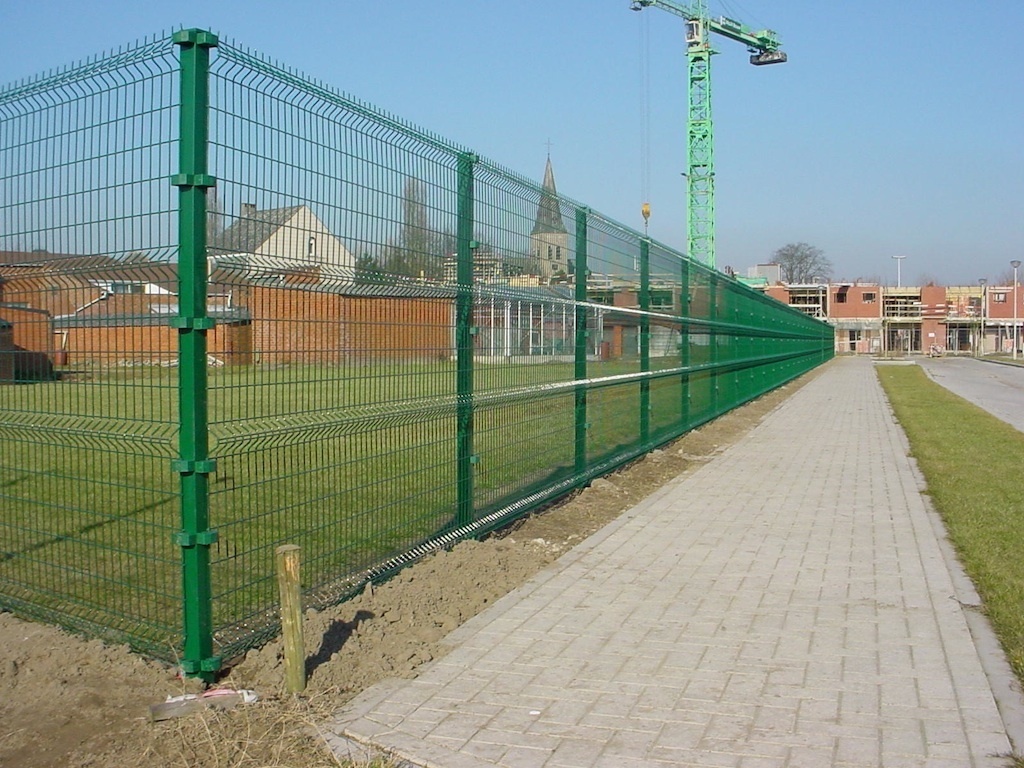 Budget mesh fence inter/end posts Fencing Direct Steel Railing