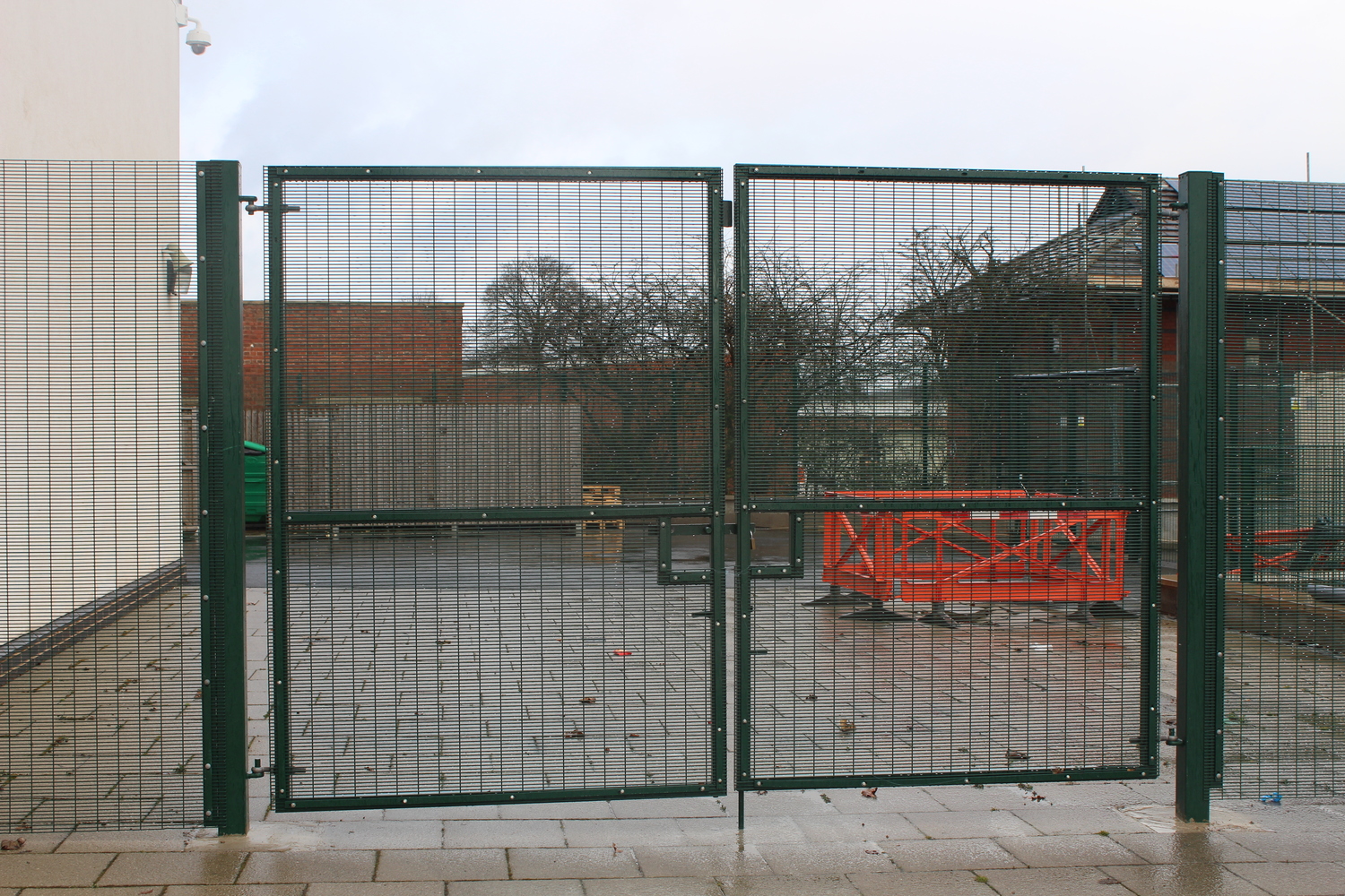 2000mm high Double 358 mesh gates Fencing Direct Steel Railing