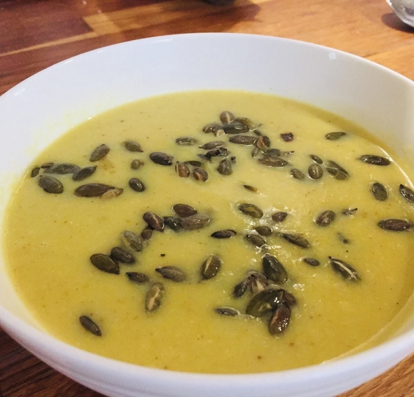 Cold-Busting Ginger and Parsnip Soup