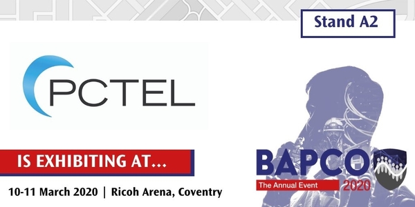 See BT2000 on PCTEL Stand A2 at BAPCO, Coventry in March 2020