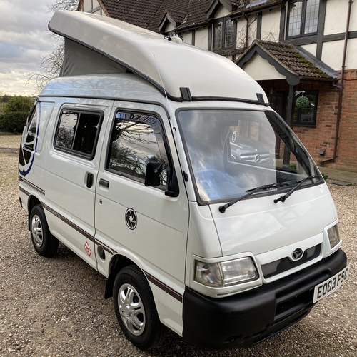 JC Leisure Micro Camper Van 2 Berth 2003 Daihatsu HiJet 1.3 16V EFi