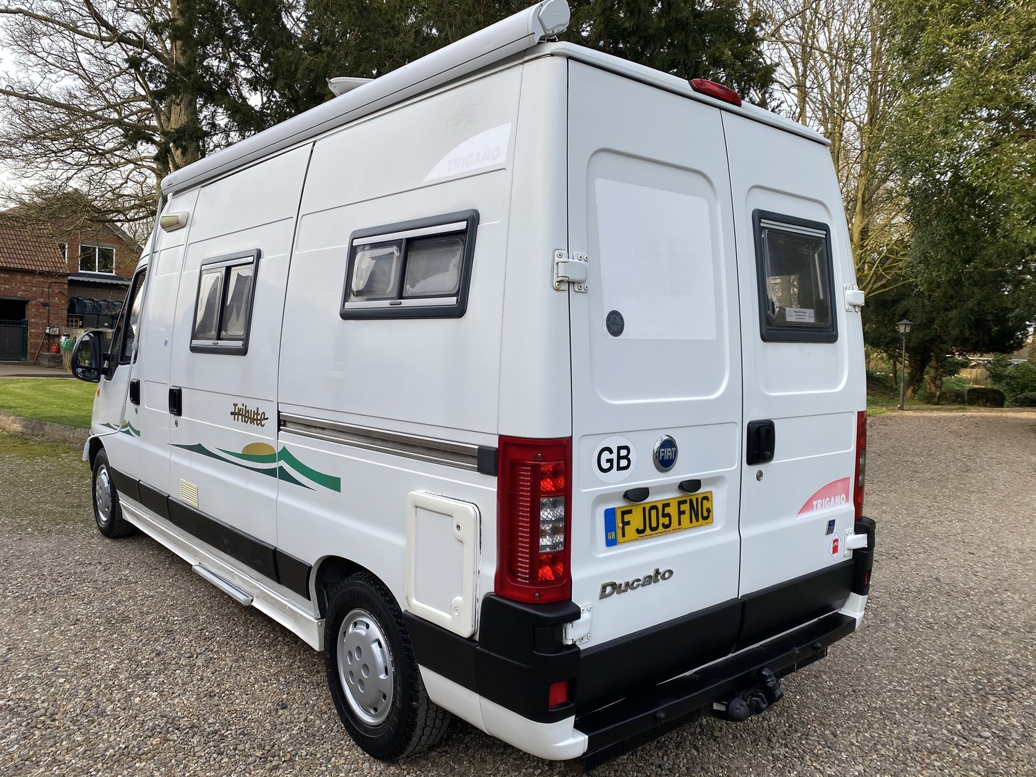 AutoTrail Trigano Tribute 2 Berth Camper Van 2005 Fiat Ducato 2.3TD