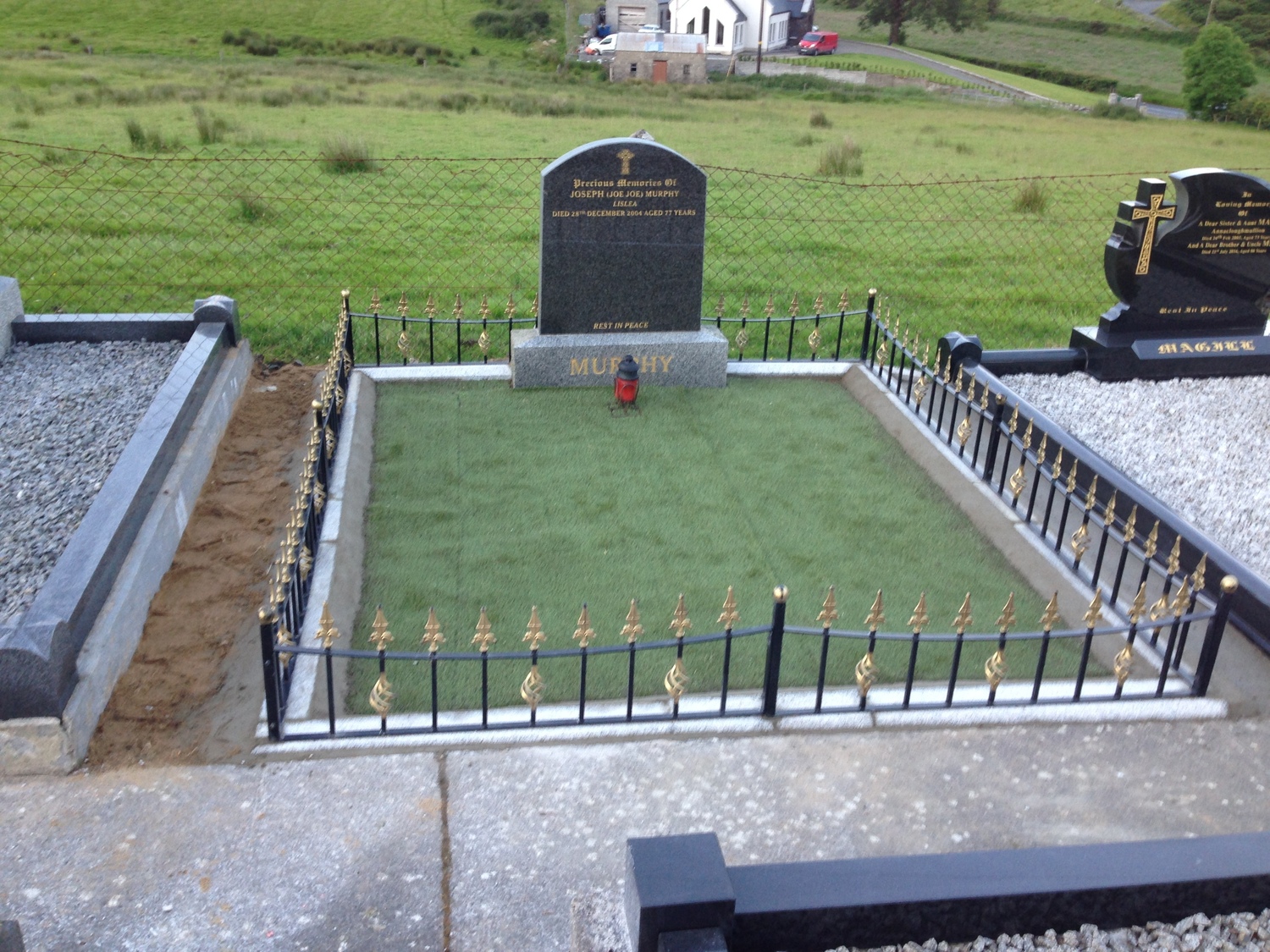 Cemetery Items Iron Man Design & Manufacturing Limited Wrought Iron