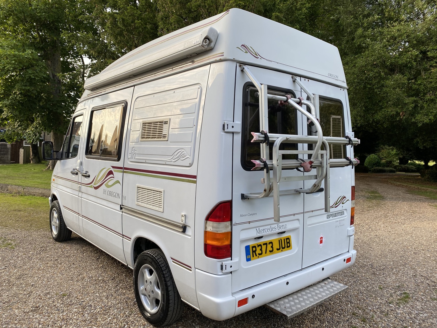IH Oregon 98 SWB Mercedes Camper Van 2 Berth 77565 miles Dragonville Leisure Lincolnshire
