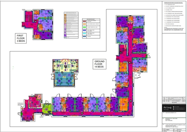 Three interior design projects for Burlington Care