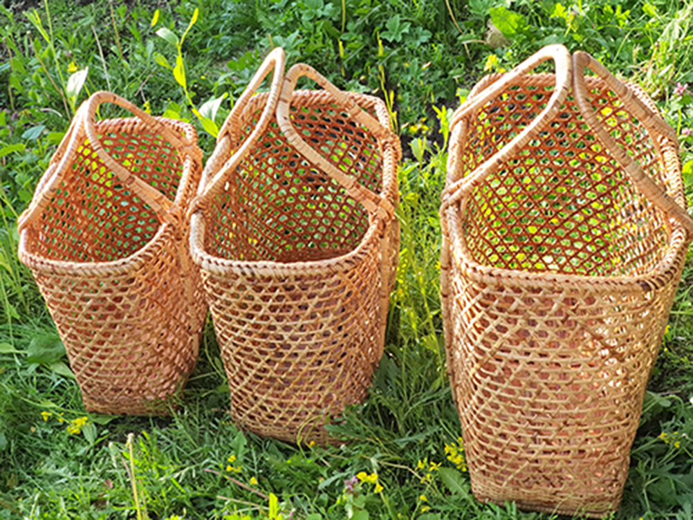 Rattan Shopping Basket/ Beach Basket / Picnic Basket URU Home