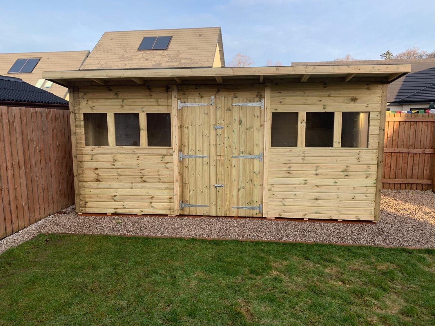 002 16x8 Pent Northern Garden Sheds Sheds Newcastle