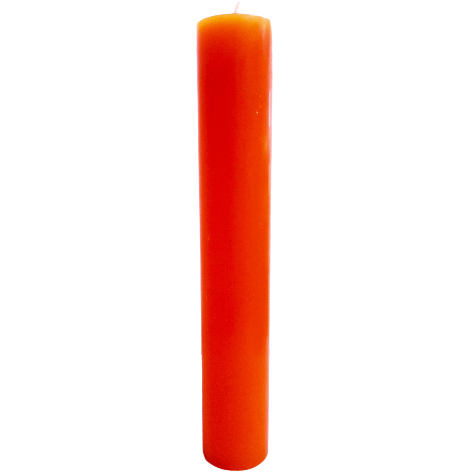 Orange Pillar Candle (2x12") UK
