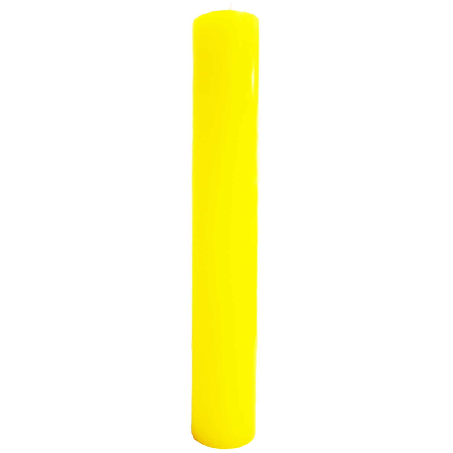Yellow Pillar Candle (2x12") UK