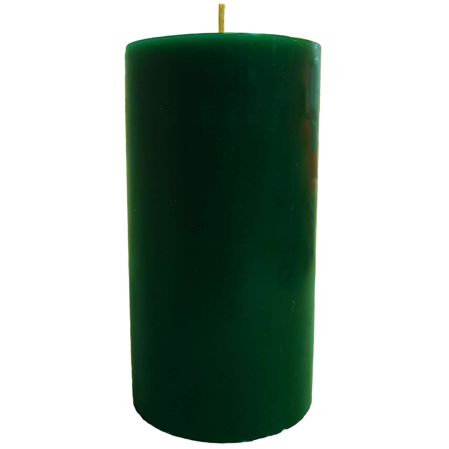 Green Pillar Candle (3x6") UK