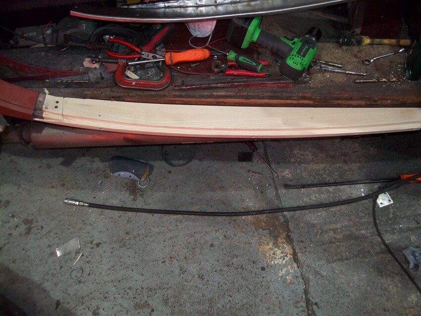 Ash frame wood work