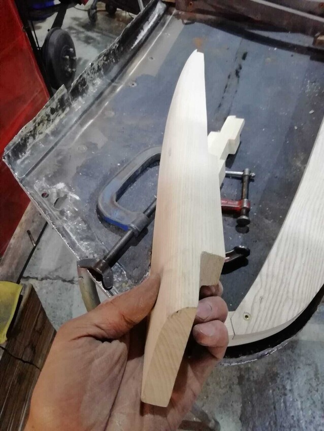 Ash frame wood work