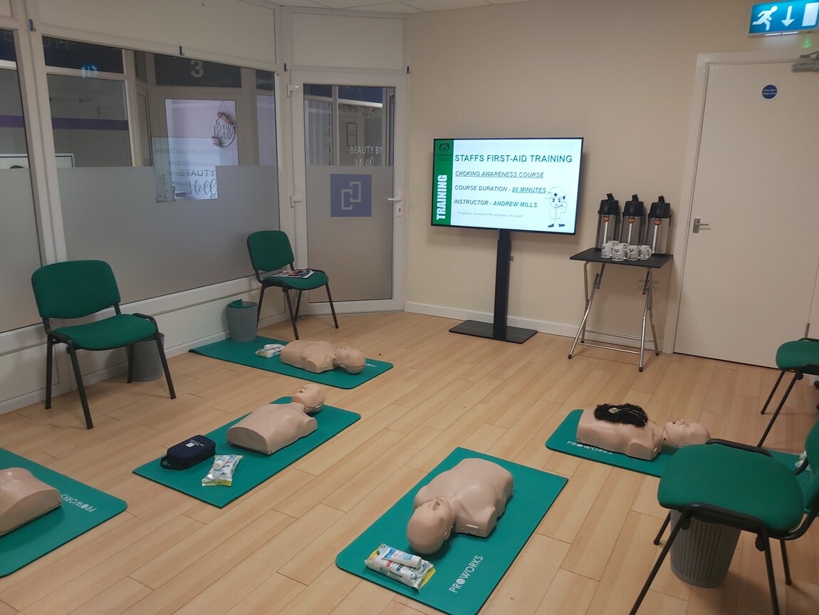 First aid courses cannock
