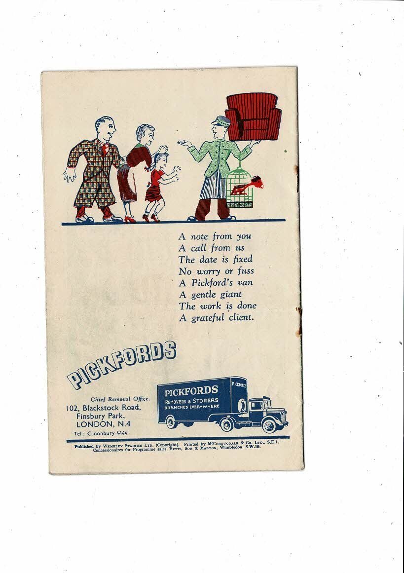 1949 Bradford Northern v Halifax Rugby League Challenge Cup Final