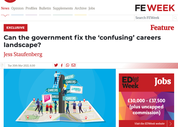 Can the Government fix the 'confusing' careers landscape