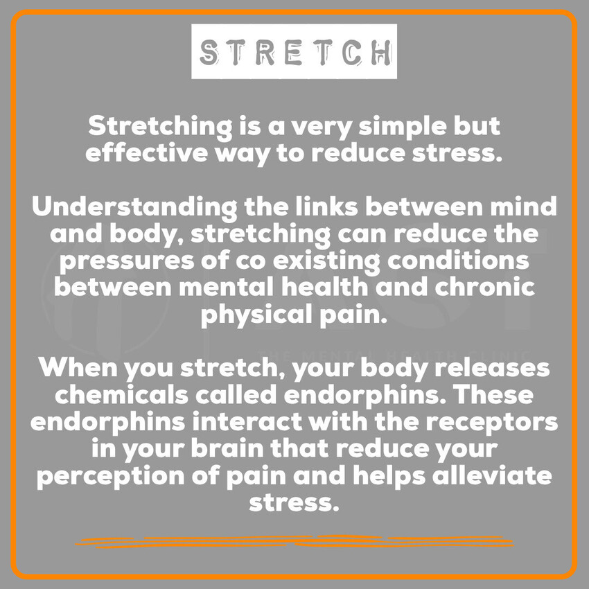 Andy Garland Therapies - Counselling Cardiff - Mental Health Services Cardiff - Cardiff Therapists - daily wellbeing - stretch
