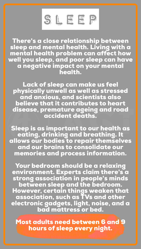 Andy Garland Therapies - Counselling Cardiff - Mental Health Services Cardiff - Cardiff Therapists - daily wellbeing - sleep