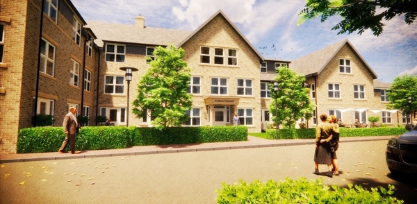 We are excited to be working on St. Marys Riverside care home in Hessle for Burlington Care