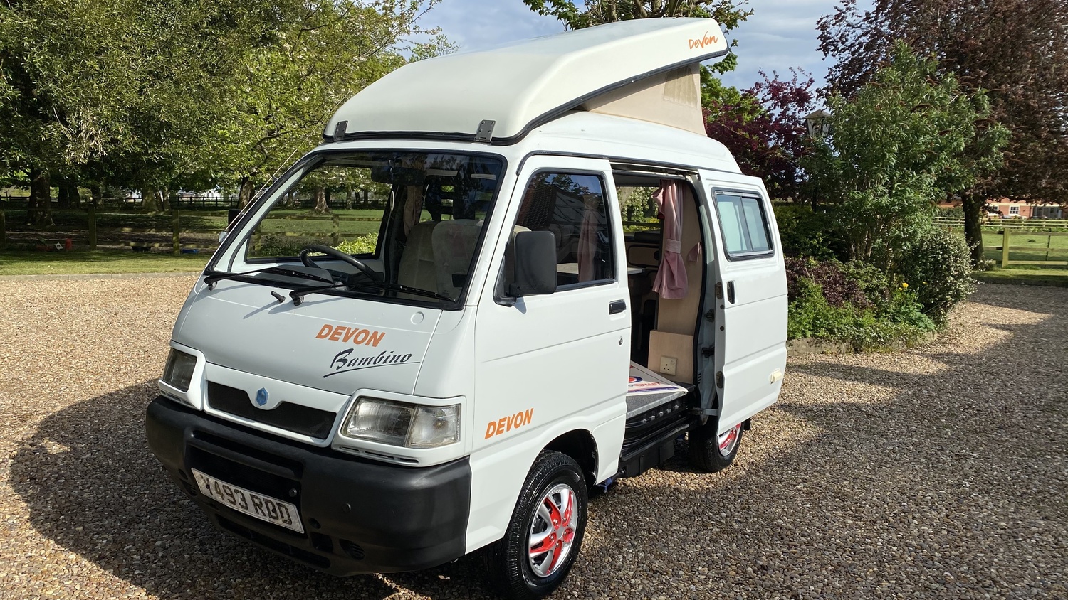 Devon Babmino Camper Van 2 Berth 2001 Piaggio Porter 1.4 Diesel