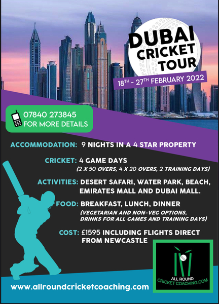**Senior Academy 2022 Dubai Pre Season training camp**
