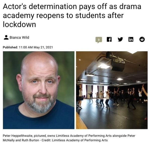 Limitless in Royston Crow Newspaper