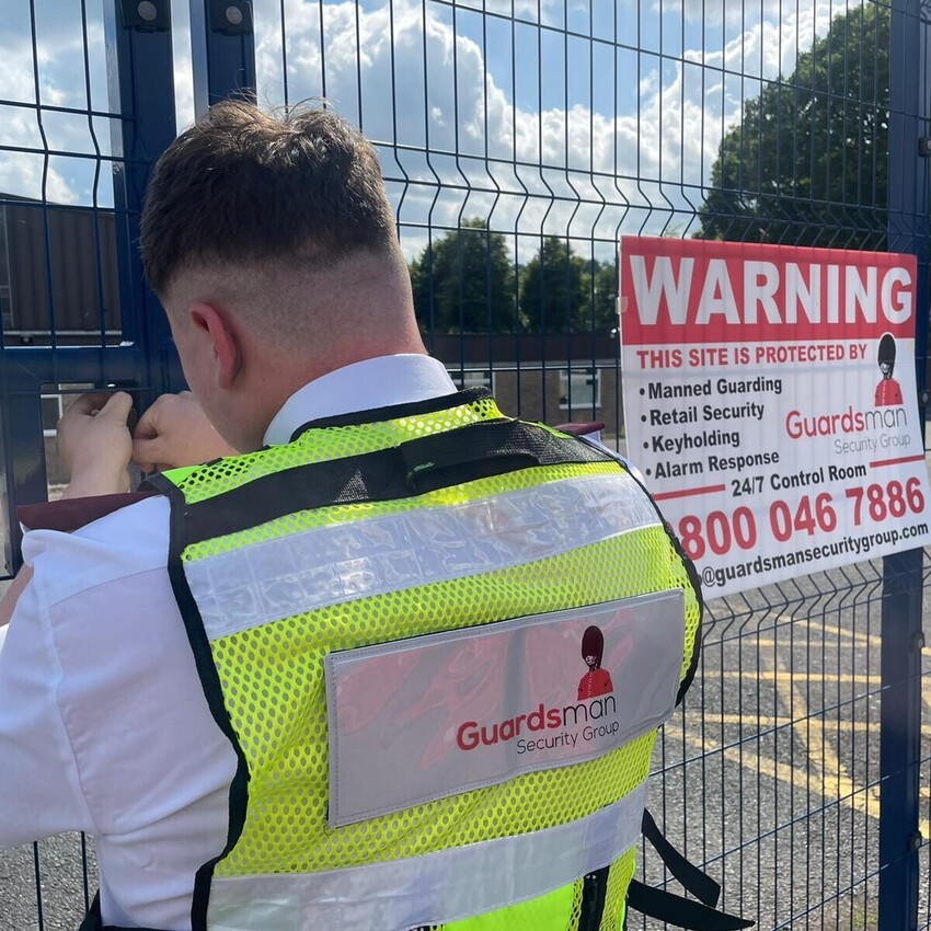 Manned guarding