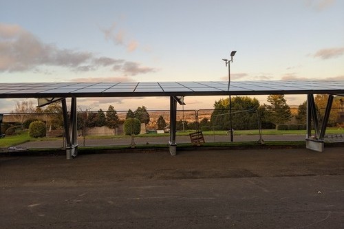 Solar Carport - Aviva Perth