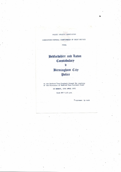 Many more Football Programmes listed today