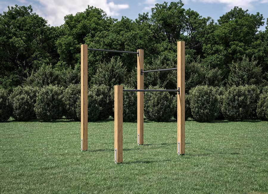Gallery ExoFit outdoor fitness equipment Garden gym equipment