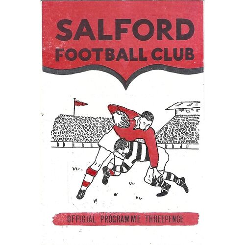 Doncaster Away Rugby League Programmes Bob's Sporting Memorabilia