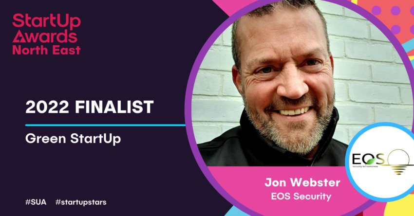 EOS makes finalist for StartUp Awards - National Series