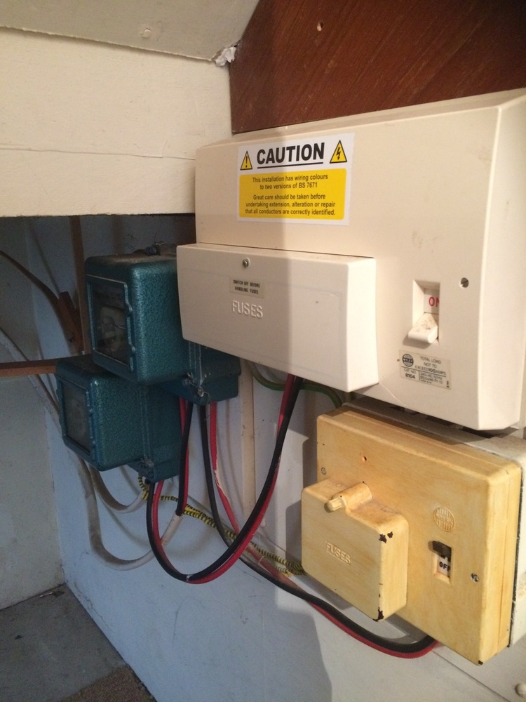 Major Electrical Remedial Works 08/03/16 Chase Farm Electrical