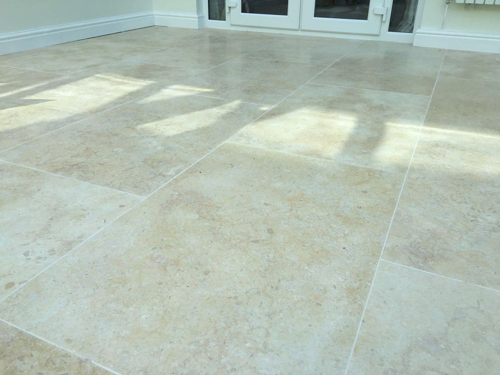 Tumbled Egyptian Limestone Flooring Cardiff Slate and Stone Ltd