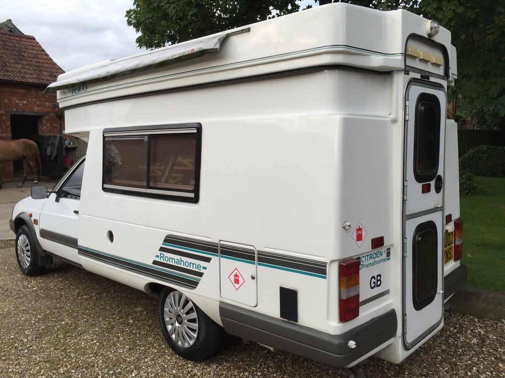 Romahome HYLO 2 Berth 2002 Citroen C15d Camper Van Dragonville