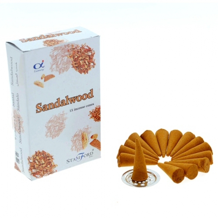 Sandalwood Incense Cones UK