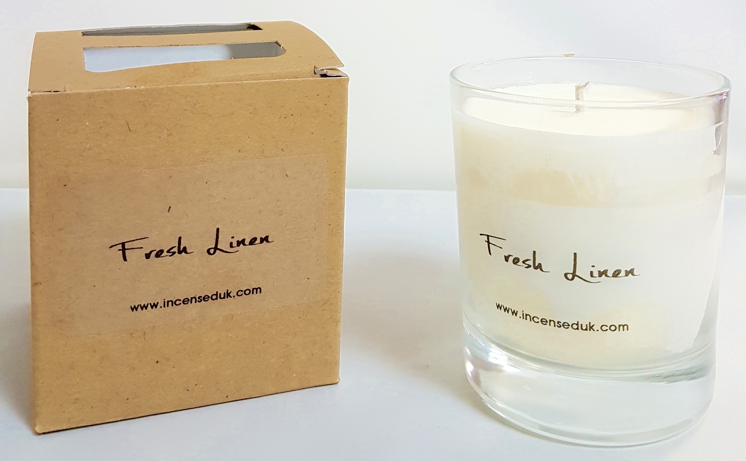Fresh Linen Scented Candle UK