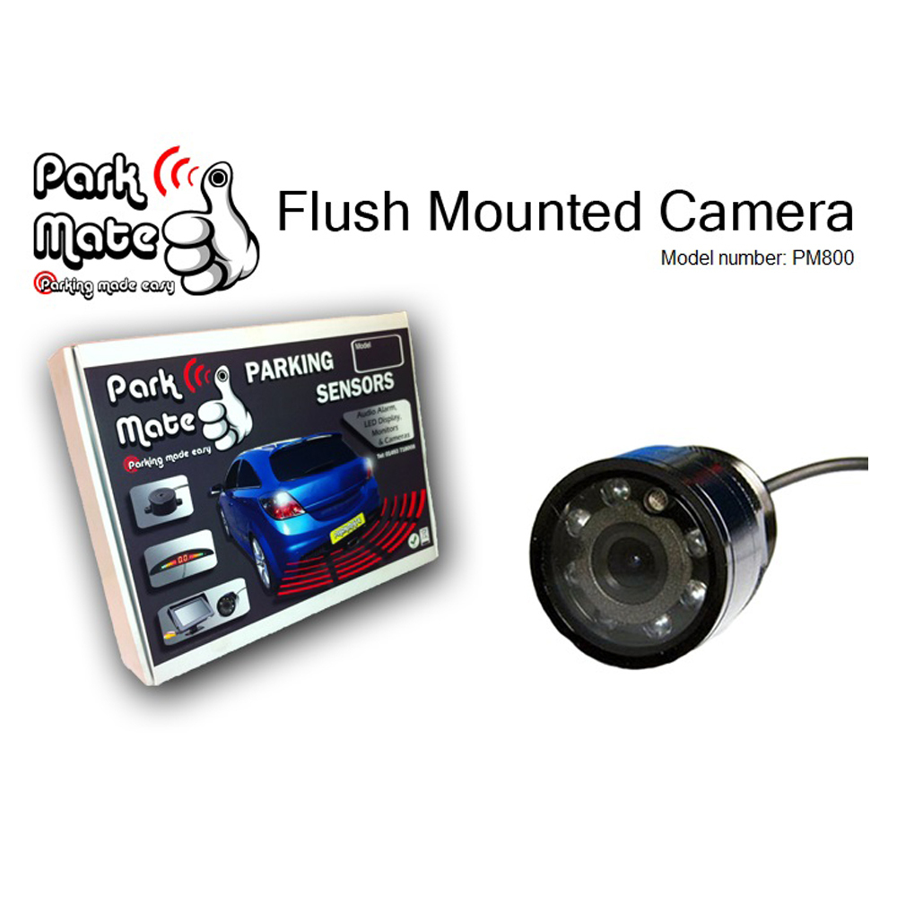 Flush Mounted Bumper Camera PM800 Park Mate Parking Sensors Reverse Parking Sensors Car