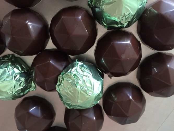 Chocolates Menu