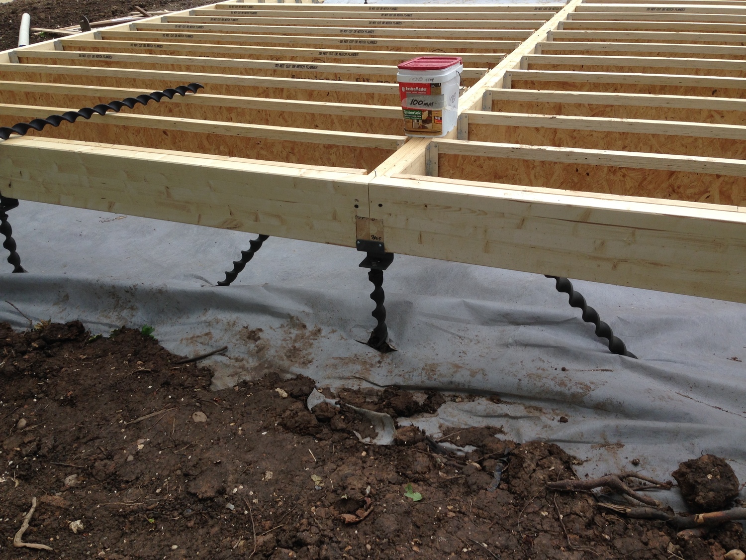 Decking Spirafix Ground Anchors