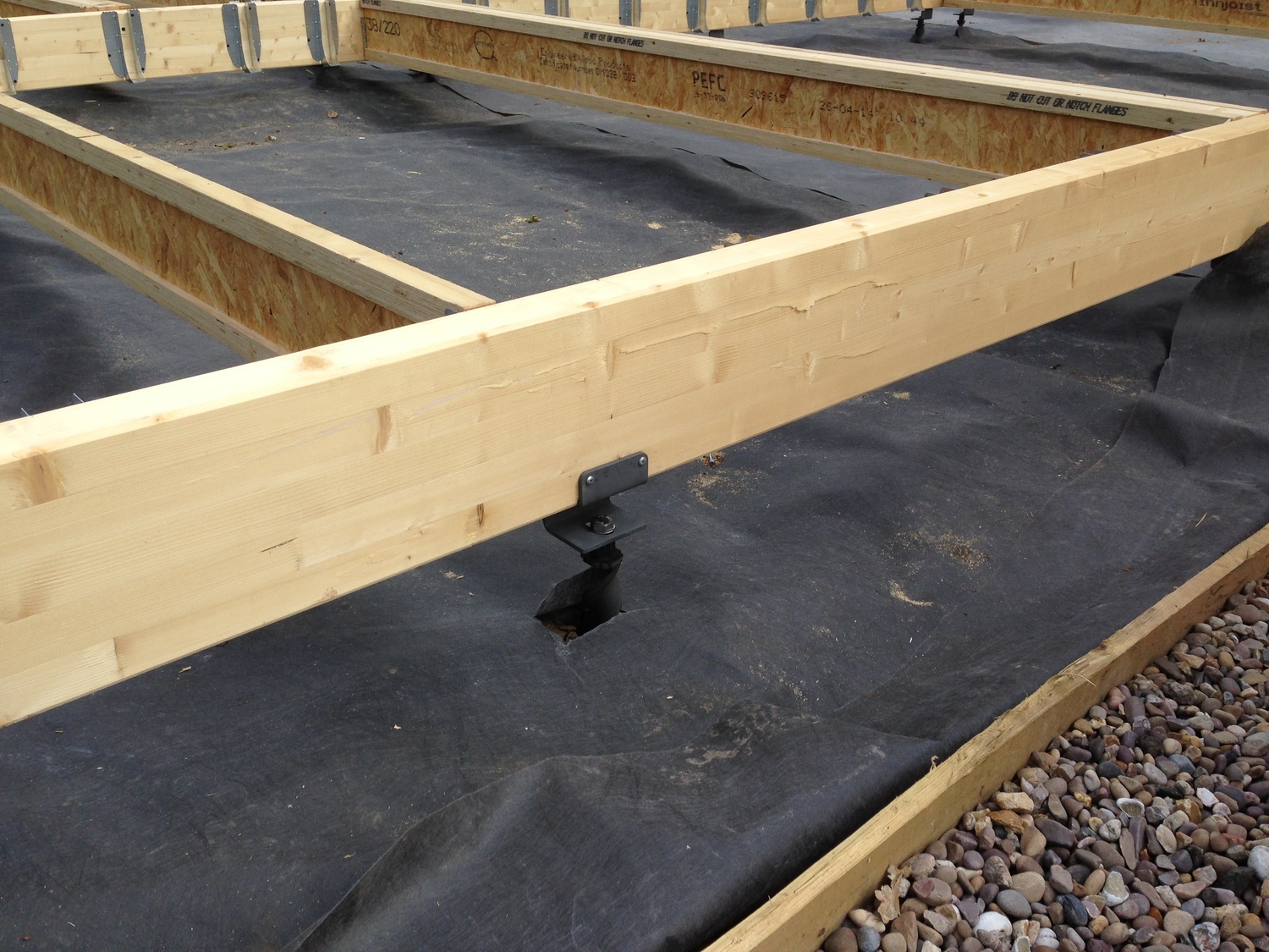 Decking Spirafix Ground Anchors