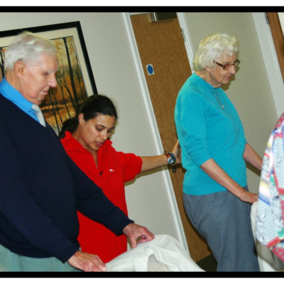 Prevention of falls exercise