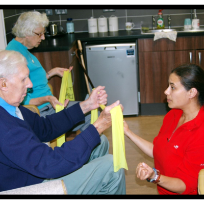Prevention of falls exercise
