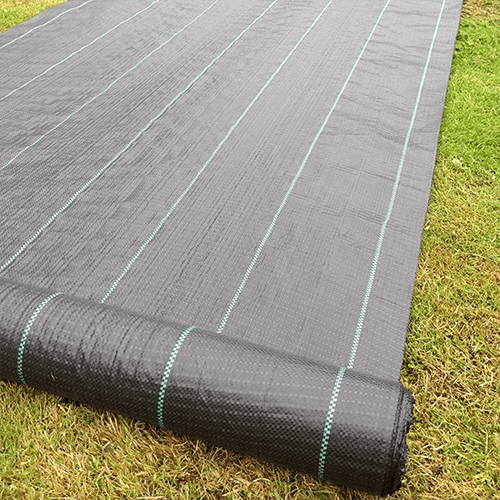 Step 5: Ground protection & weed membrane installation