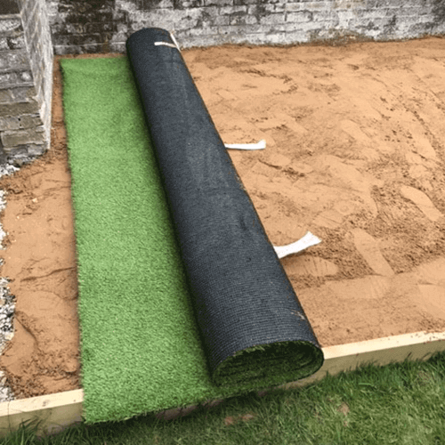 Step 6: Laying your new artificial grass