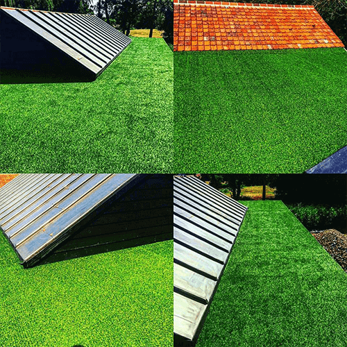 27mm Haddon artificial grass installation by Malins Roofing