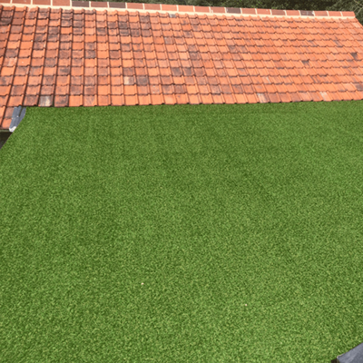 27mm Haddon artificial grass green roof alternative