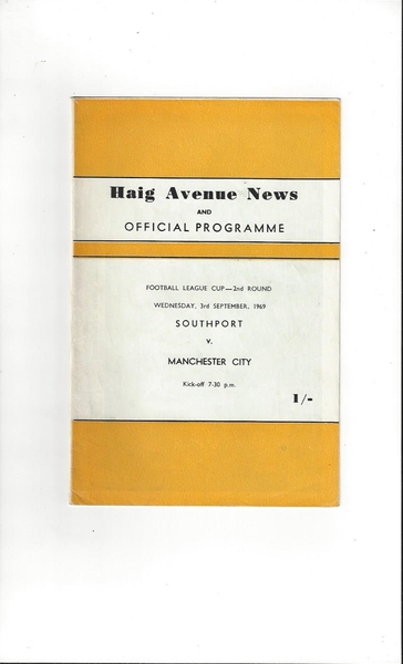 More Football Programmes listed today